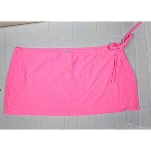 Wild Fable Pink Textured sarong 2X
